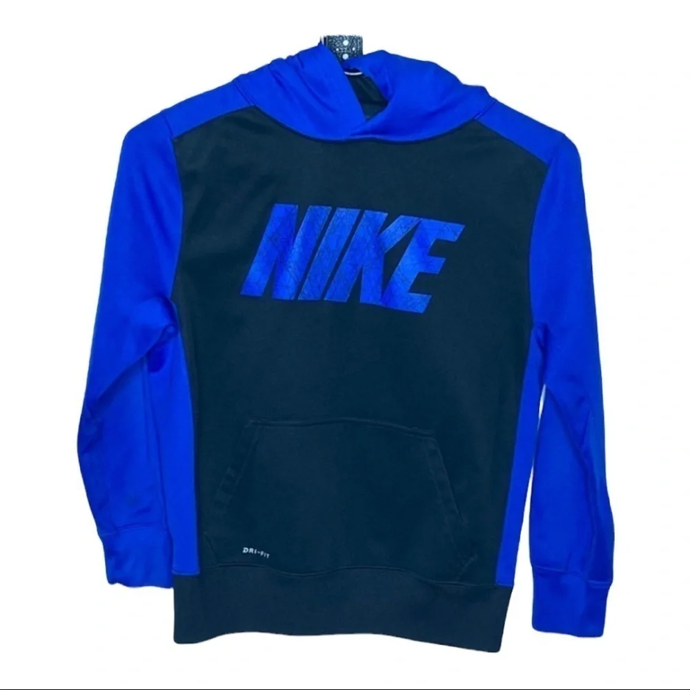 Nike Hooded Dri-Fit pullover sweatshirt Sz YM